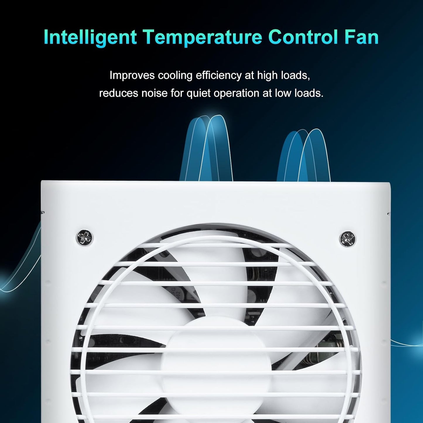 Fuente de alimentación blanca de 750 W, SAMA, 80 Plus Gold.