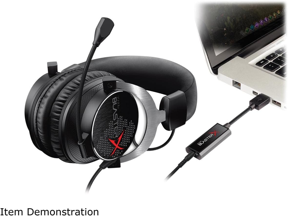 Tarjeta de sonido, Creative Sound BlasterX G1 7.1, Gaming USB.