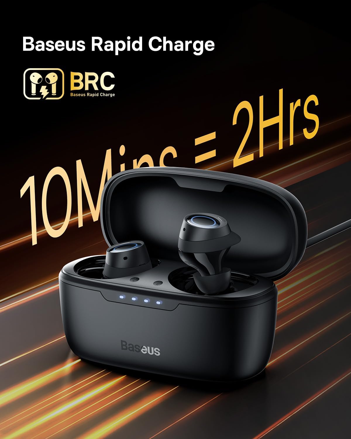 Baseus Audifono Bluetooth inalámbricos Bowie MA10.