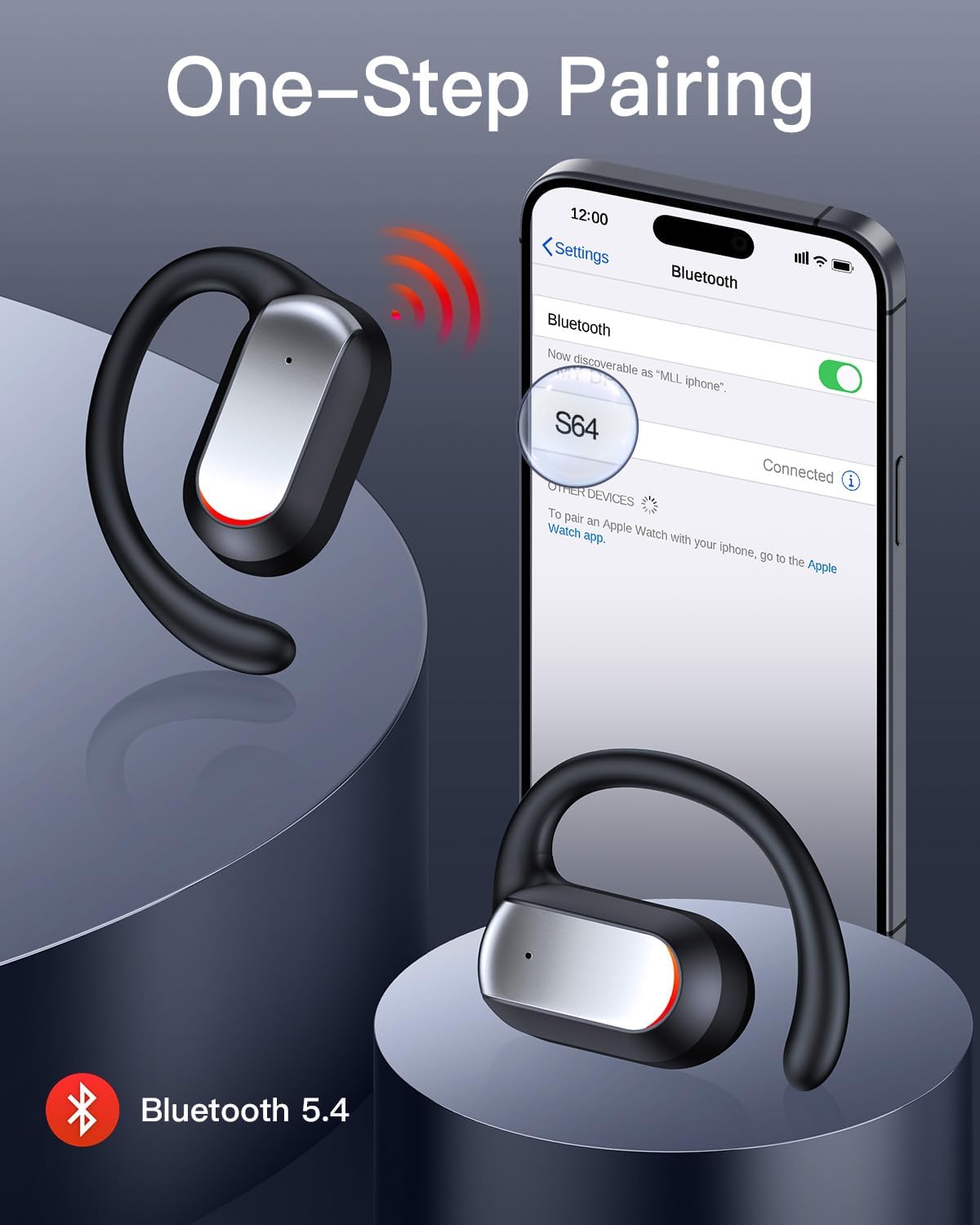 Auriculares Tagry S64 abiertos con Bluetooth 5.4