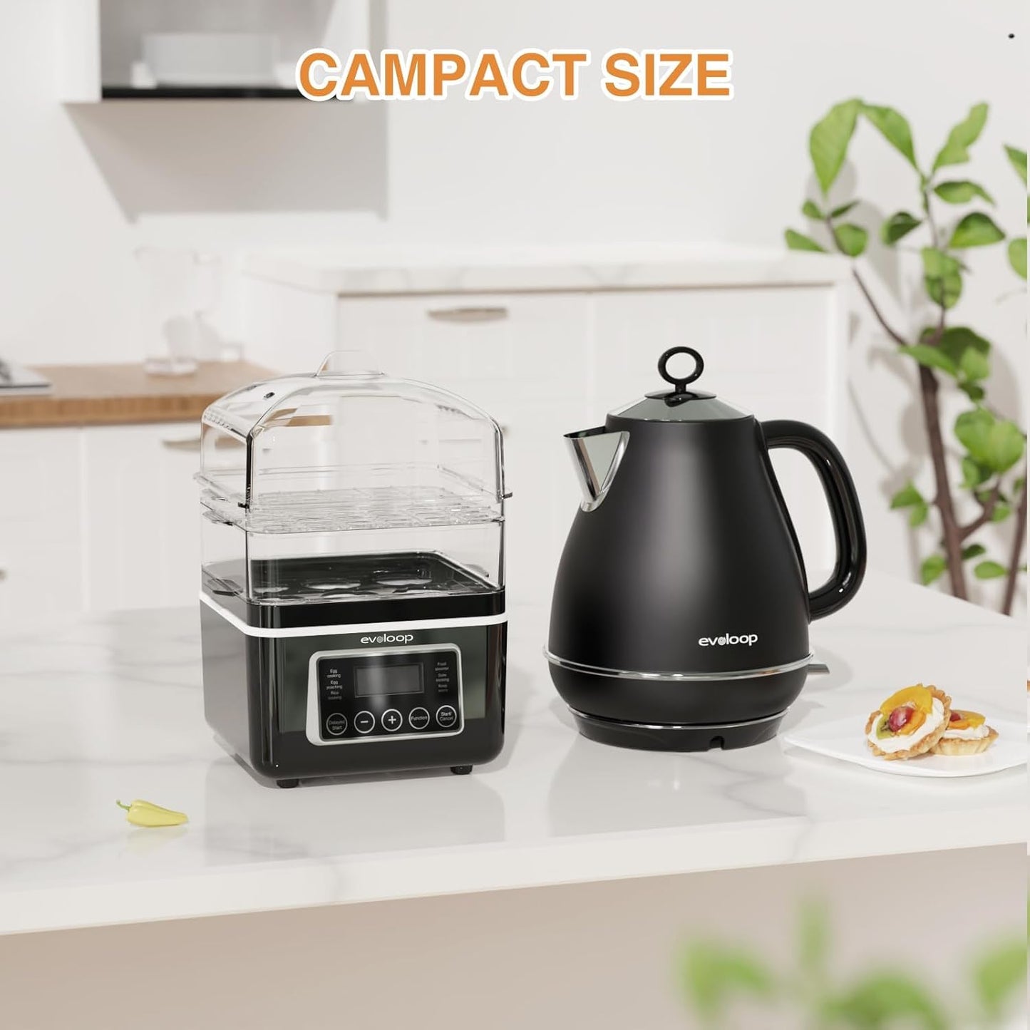 Vaporizador digital eléctrico de alimentos para cocinar. EVOLOOP