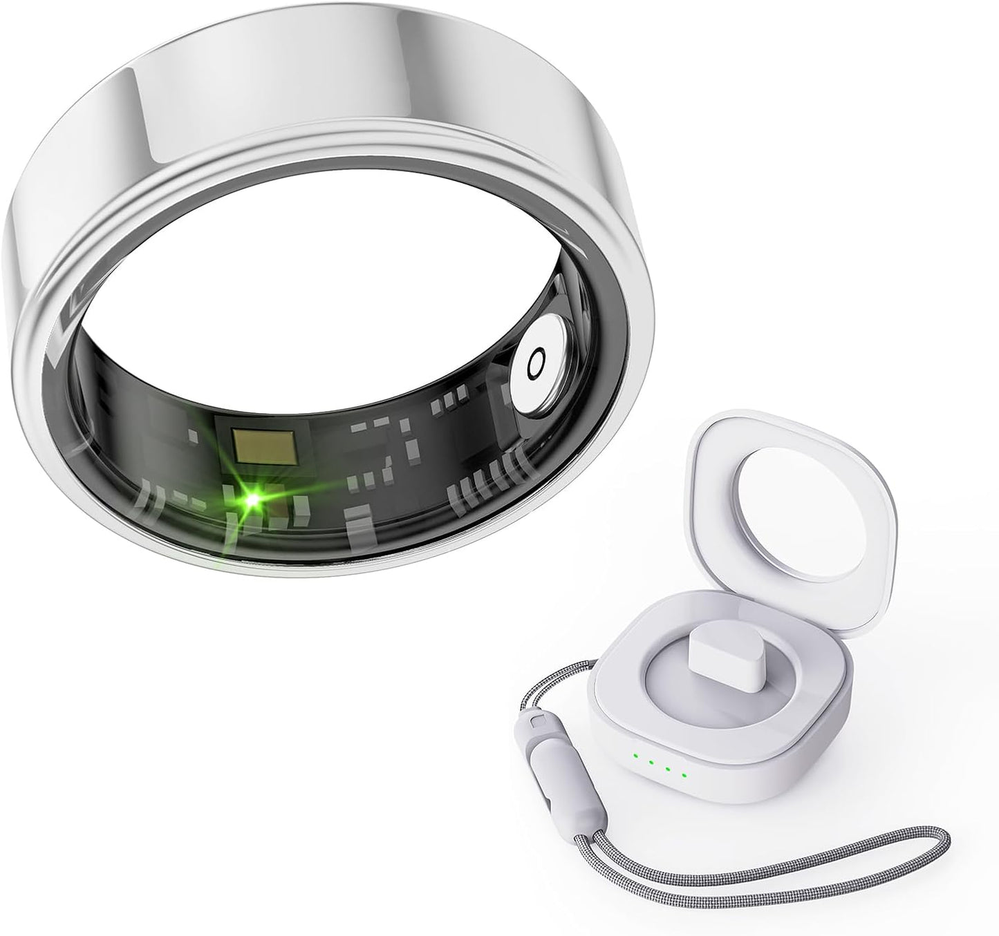 Anillo inteligente: rastreador de salud con monitor de sueño (Usado)