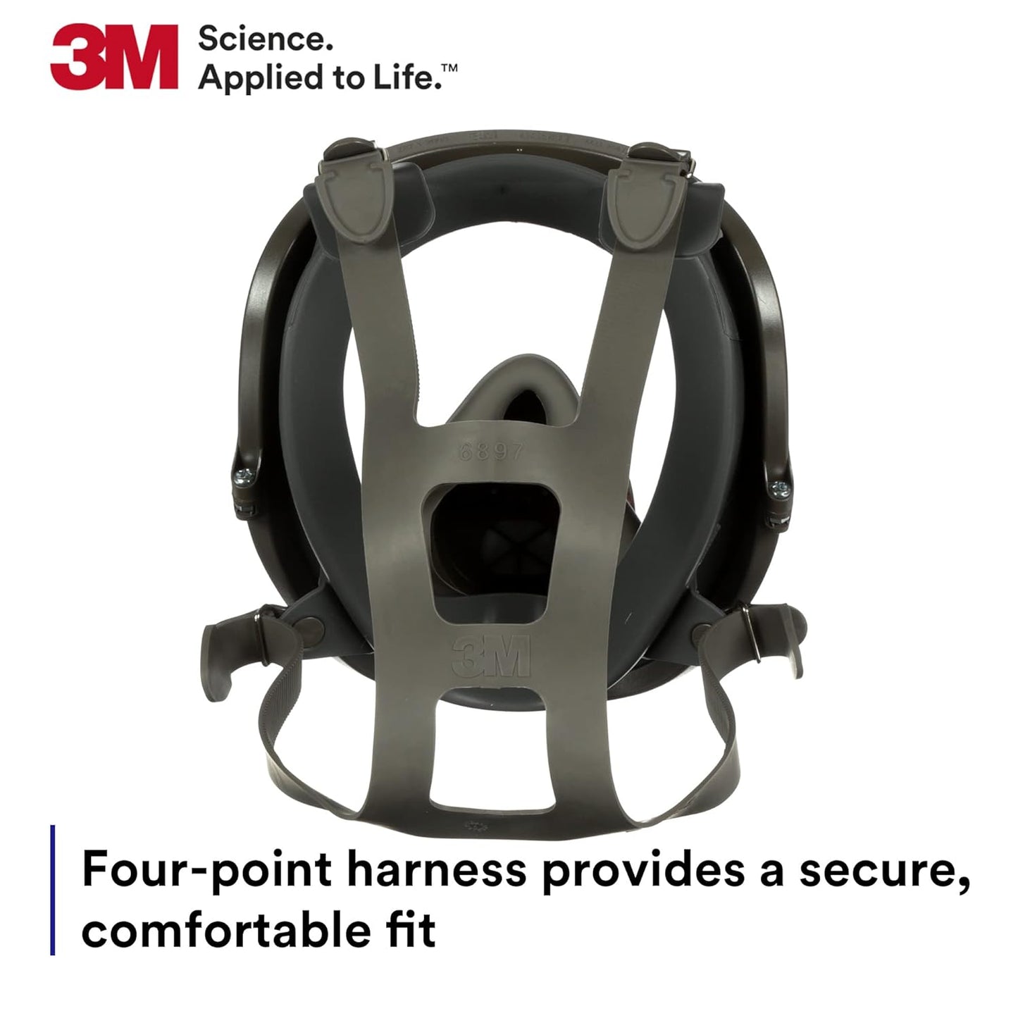 3M, Respirador reutilizable Full Facepiece, protección respiratoria. M