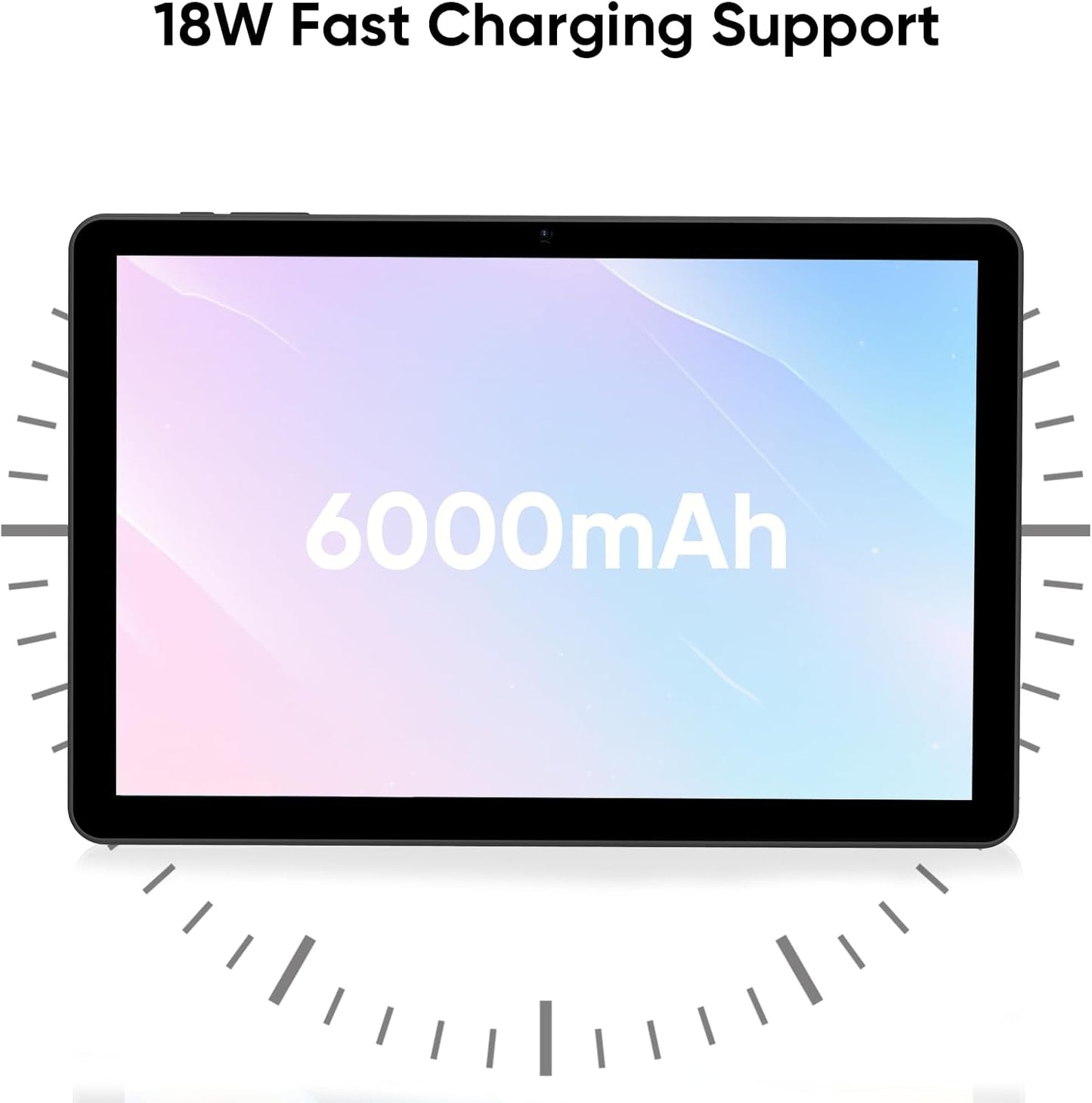 Tableta Android 10.1" cámara dual BT5.0 con funda incluida (USADO)