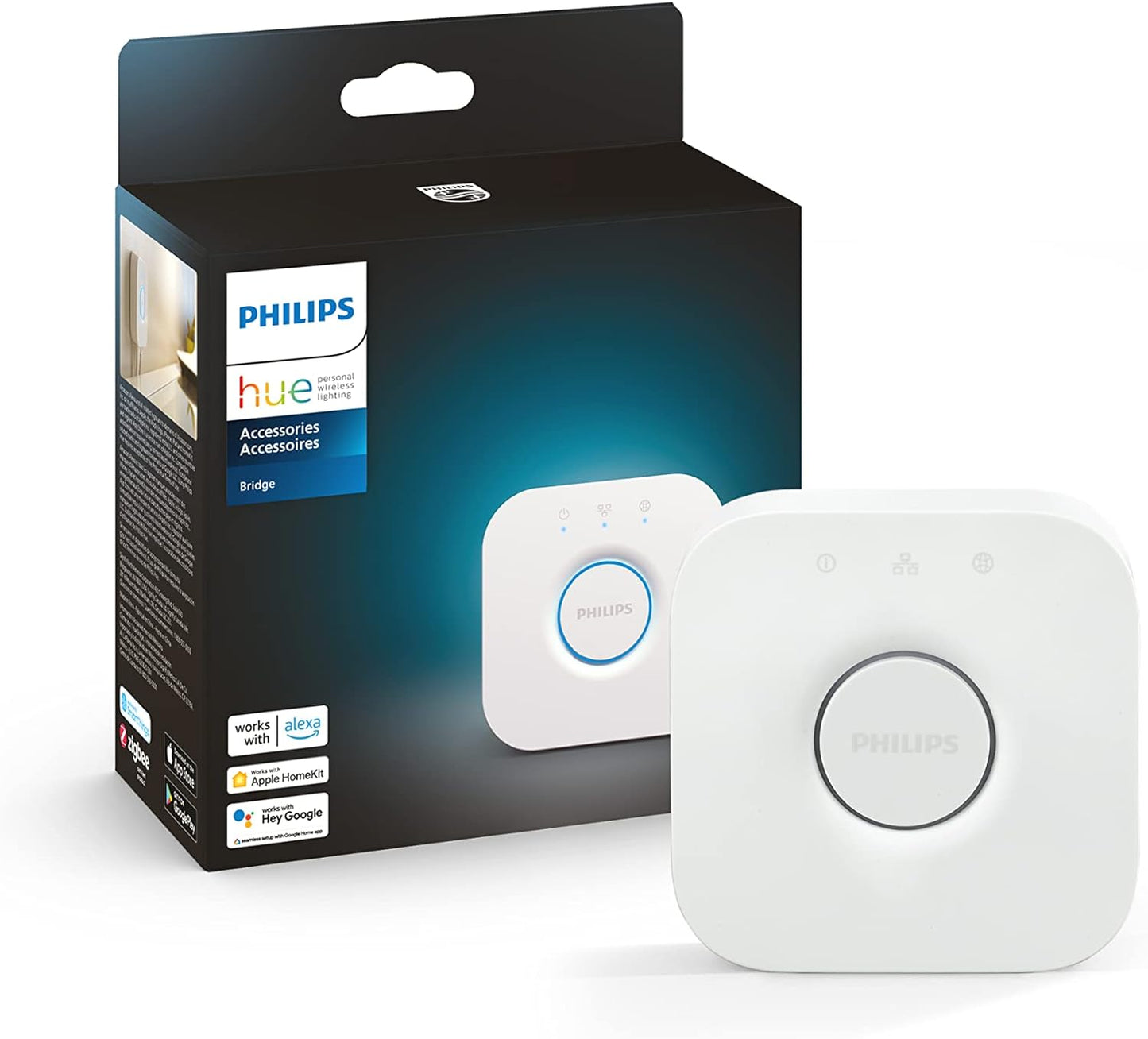 Philips Hue Bridge - puente para sistema de iluminación.