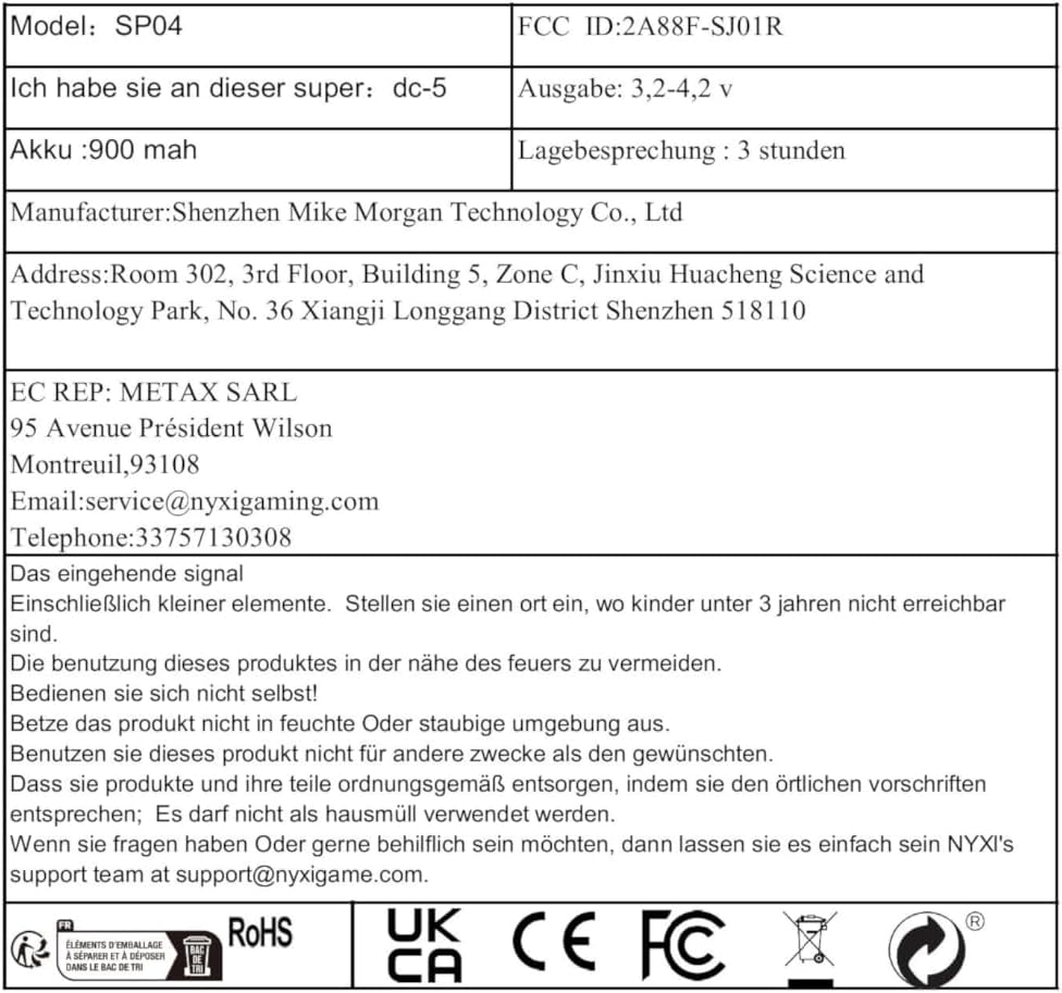 Mandos Switch Inalambricos con Joysticks NYXI Warrior Bluetooth