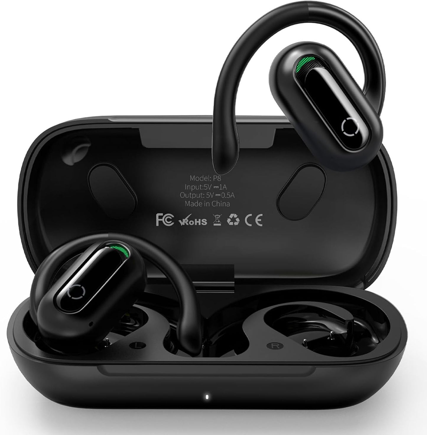 Auriculares inalámbricos Bluetooth 5.3 de oído abierto.(USADOS)
