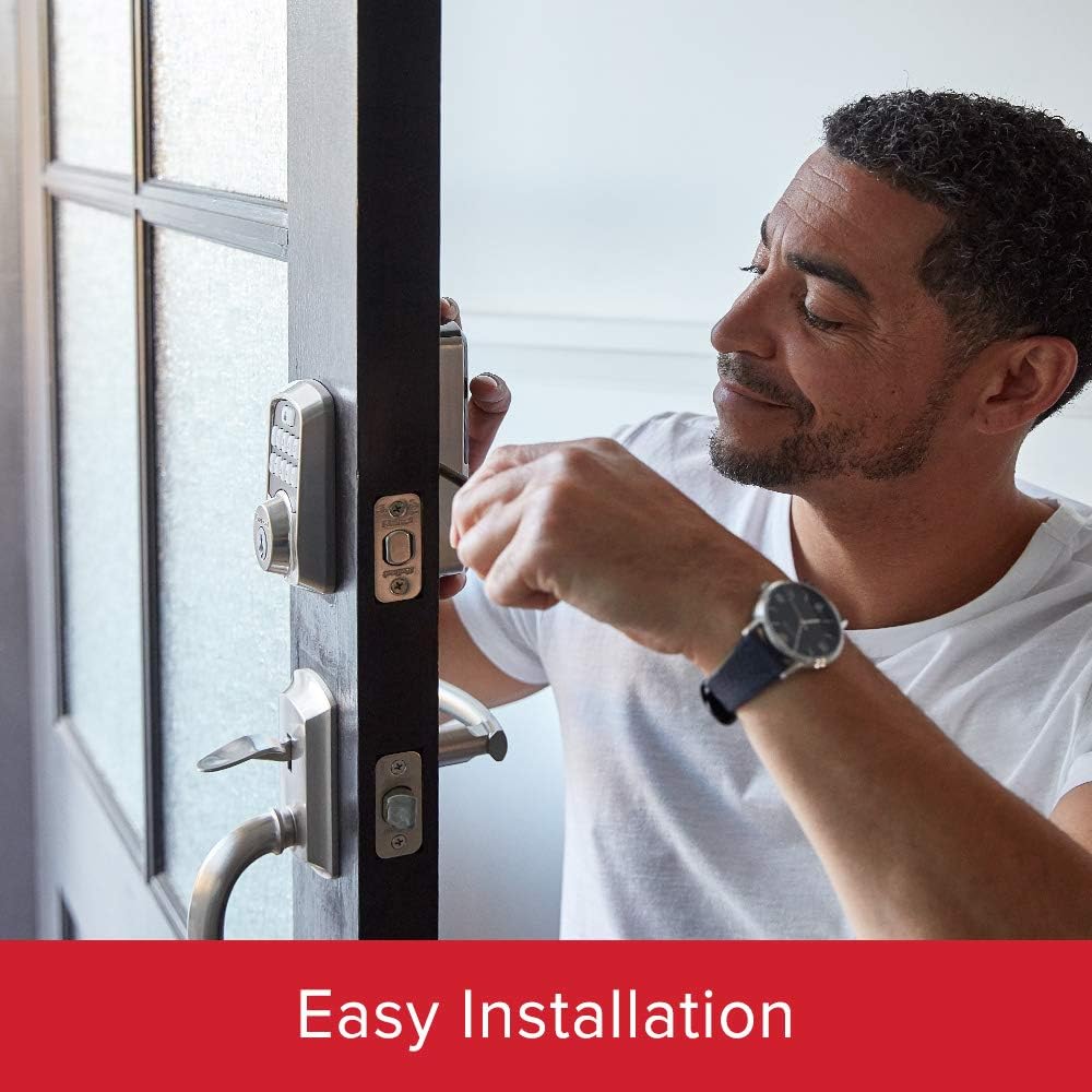 Cerradura inteligente con Teclado, Bluetooth Kwikset Aura (USADO)