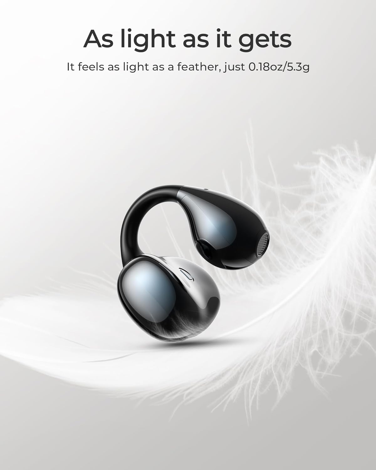 Audífonos abiertos Lytmi CozyClip con clip y Bluetooth 5.4.