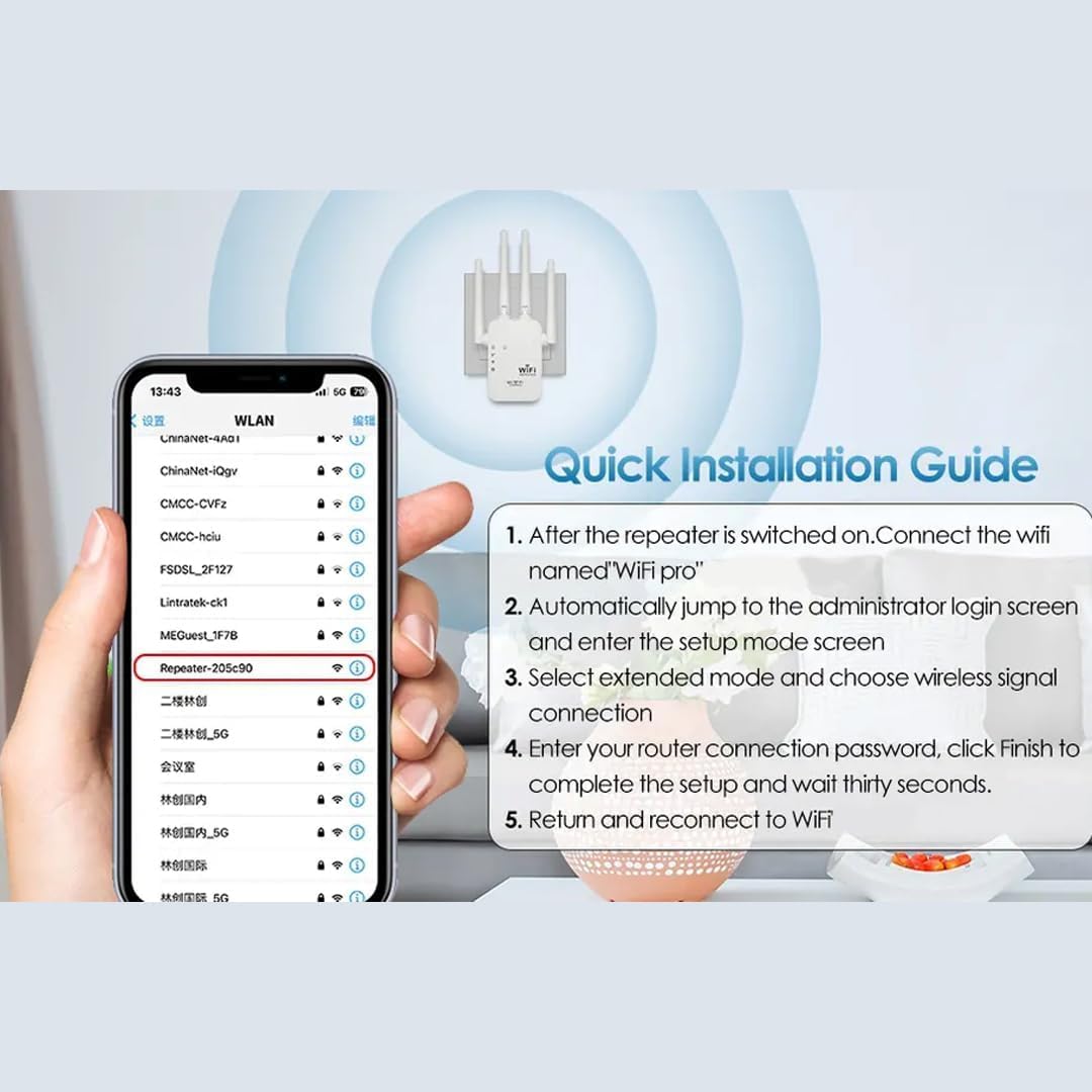 Amplificador se señal, WIFI, extensor de cobertura.