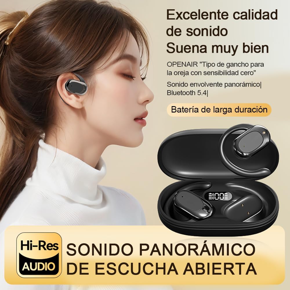 Auriculares Abiertos Bluetooth 5.3 Deportivos M57