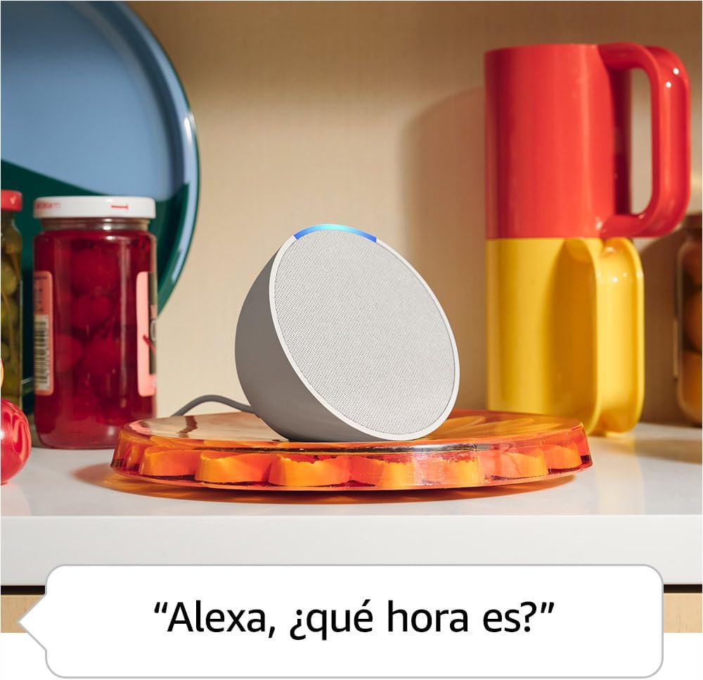 Amazon Echo Pop (modelo más reciente). COLOR BLANCO.