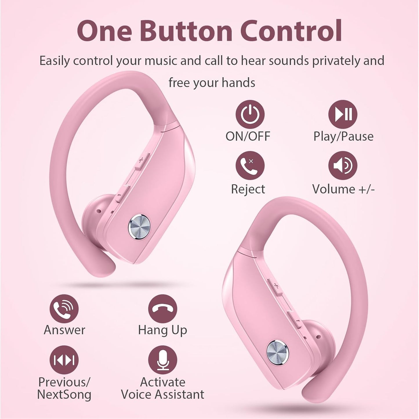 Auriculares inalámbricos Bluetooth BMANI.