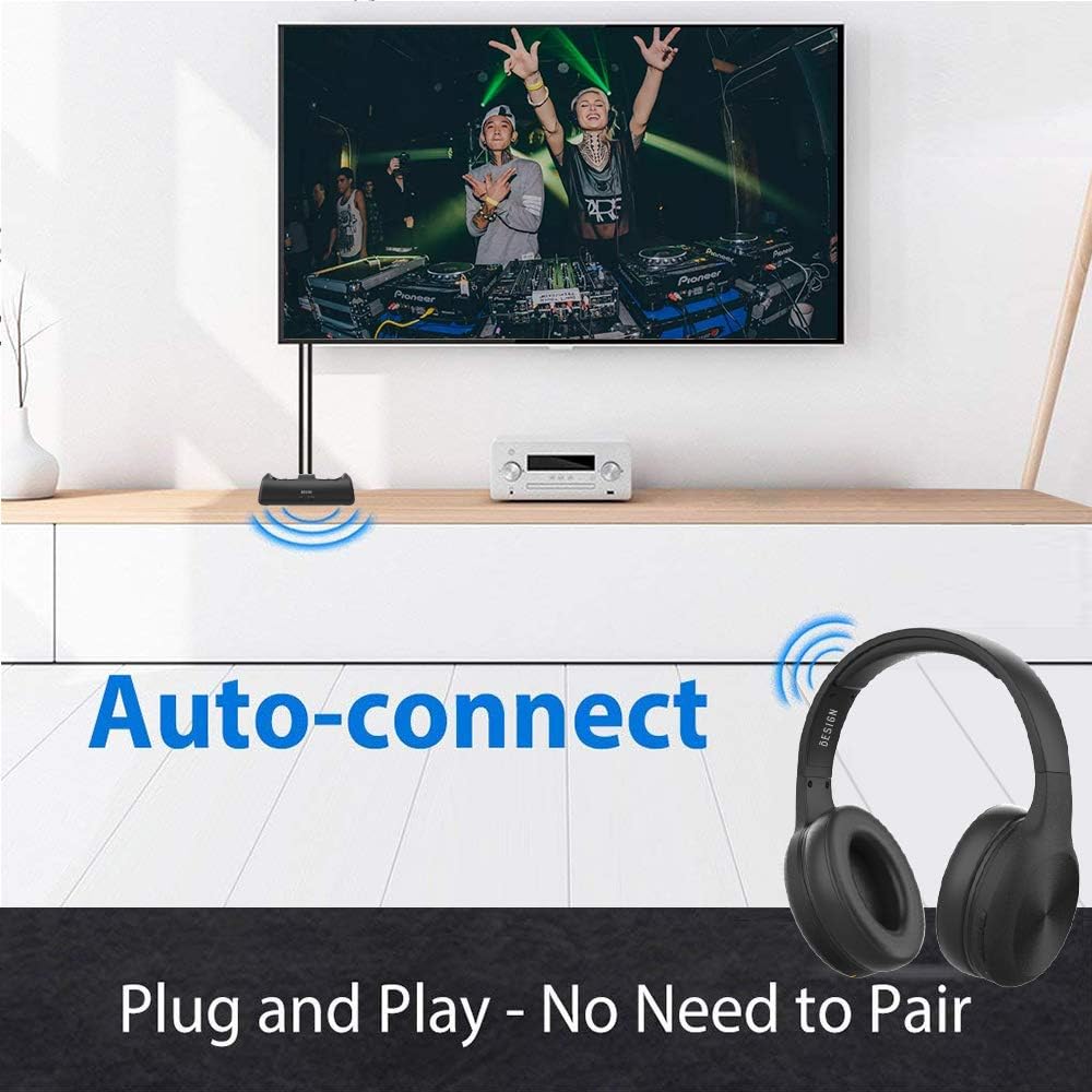 BESIGN BTH01 - Auriculares inalámbricos para ver TV.