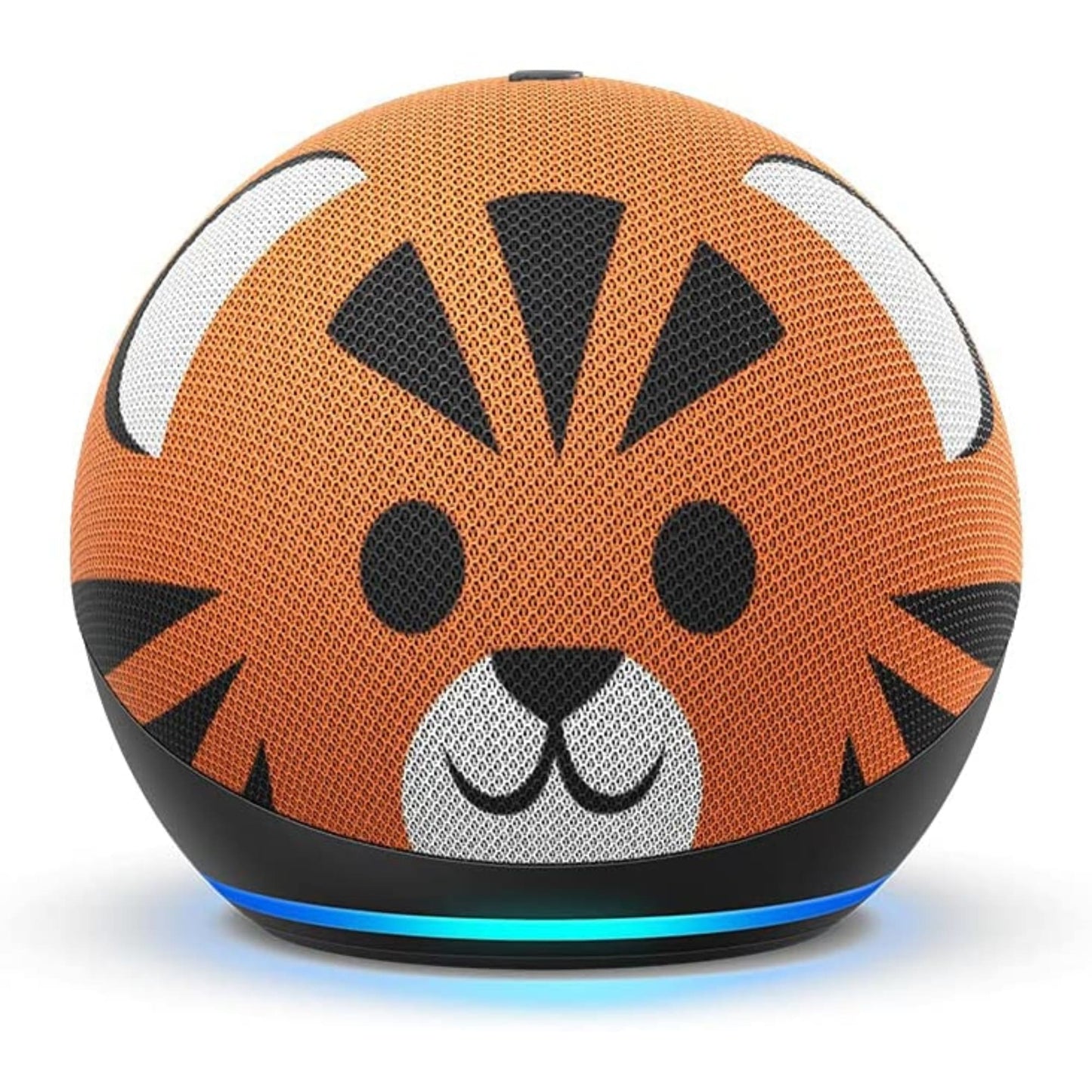 Amazon Echo Dot 4th Gen con Alexa para niños, TIGRE.