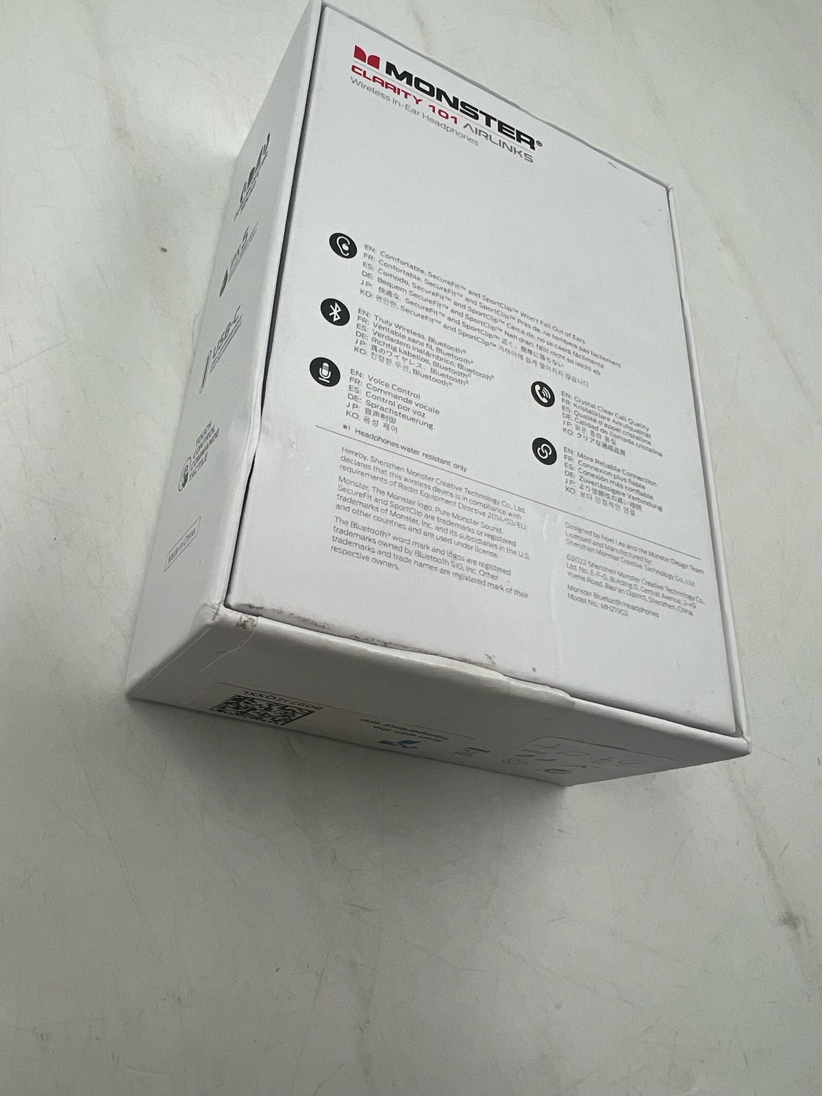 Auriculares inalámbricos Monster Clarity 101 AirLinks (USADO)