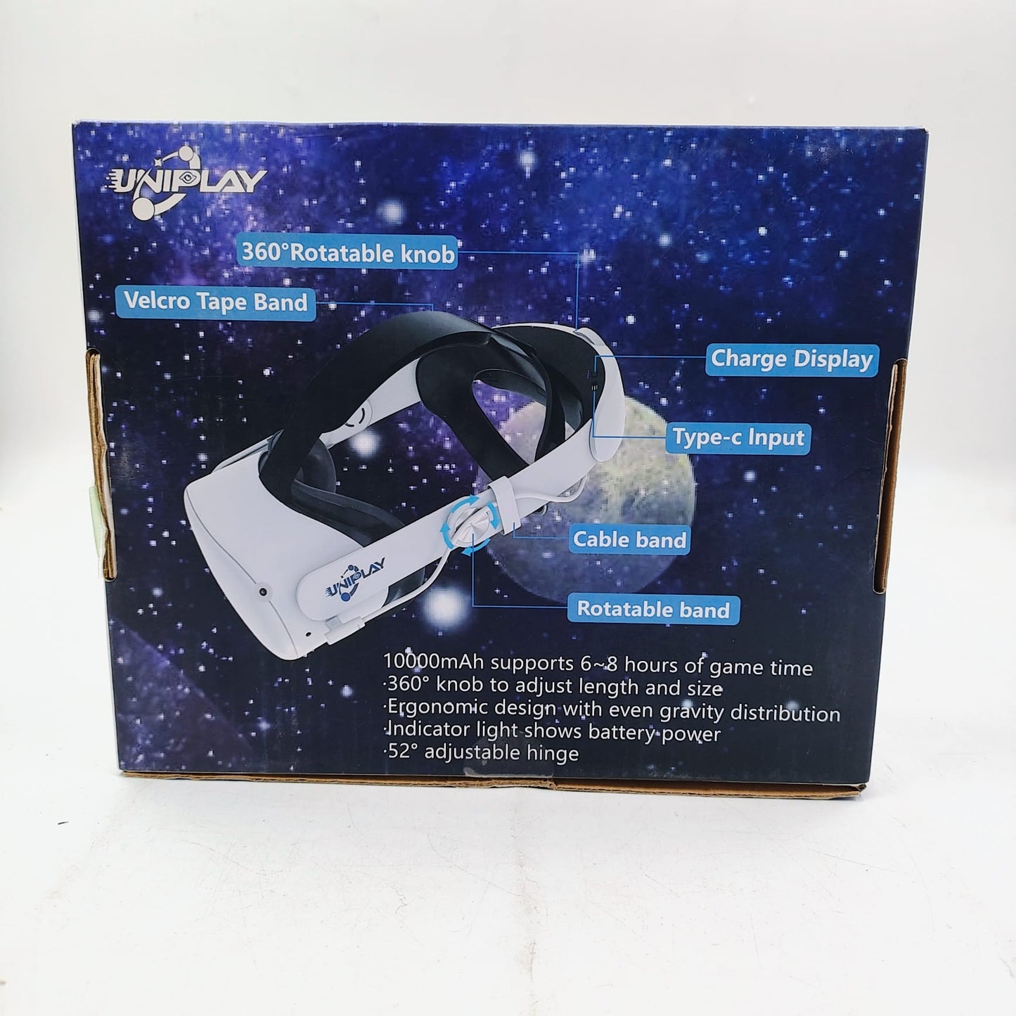 Correa para la cabeza para Quest 2 - Uniplay