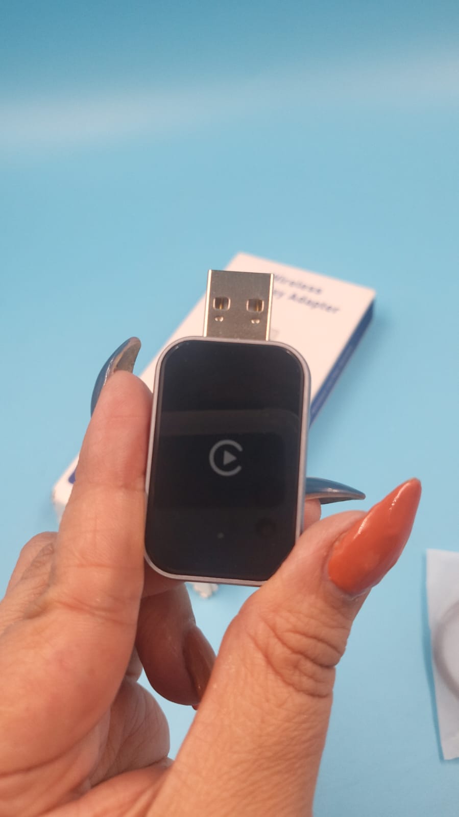 Adaptador inalámbrico CarPlay, para iPhone, Mini Size