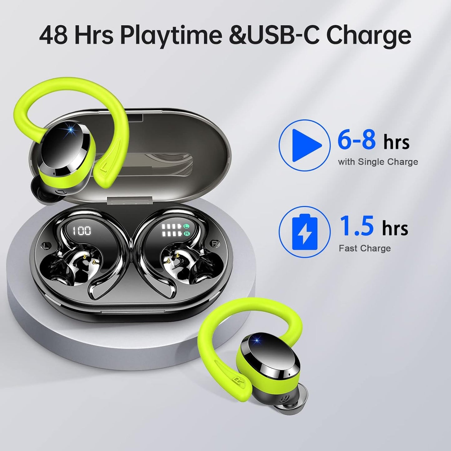 Audífonos inalámbricos Rulefiss Q38 micrófono HD