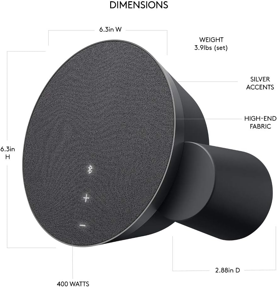 Logitech - MX Sound - Bocinas Bluetooth.