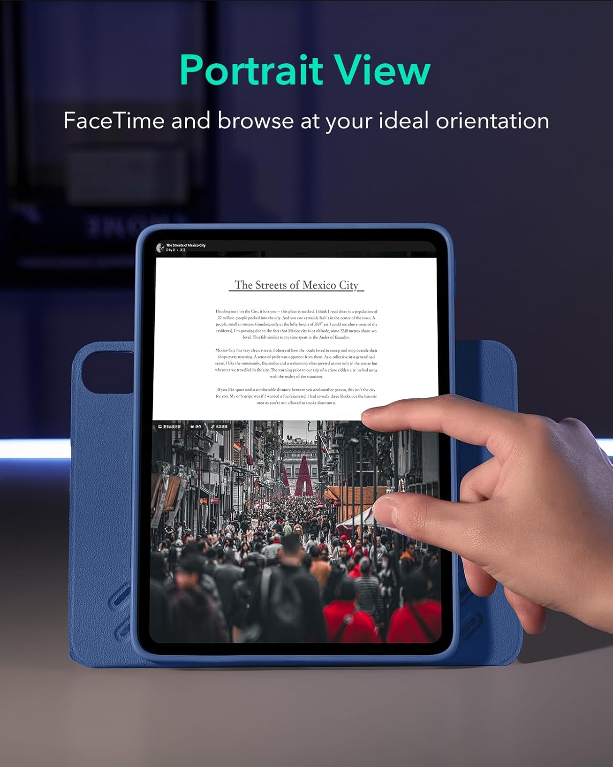 ESR Funda para iPad Air 11" (2024).