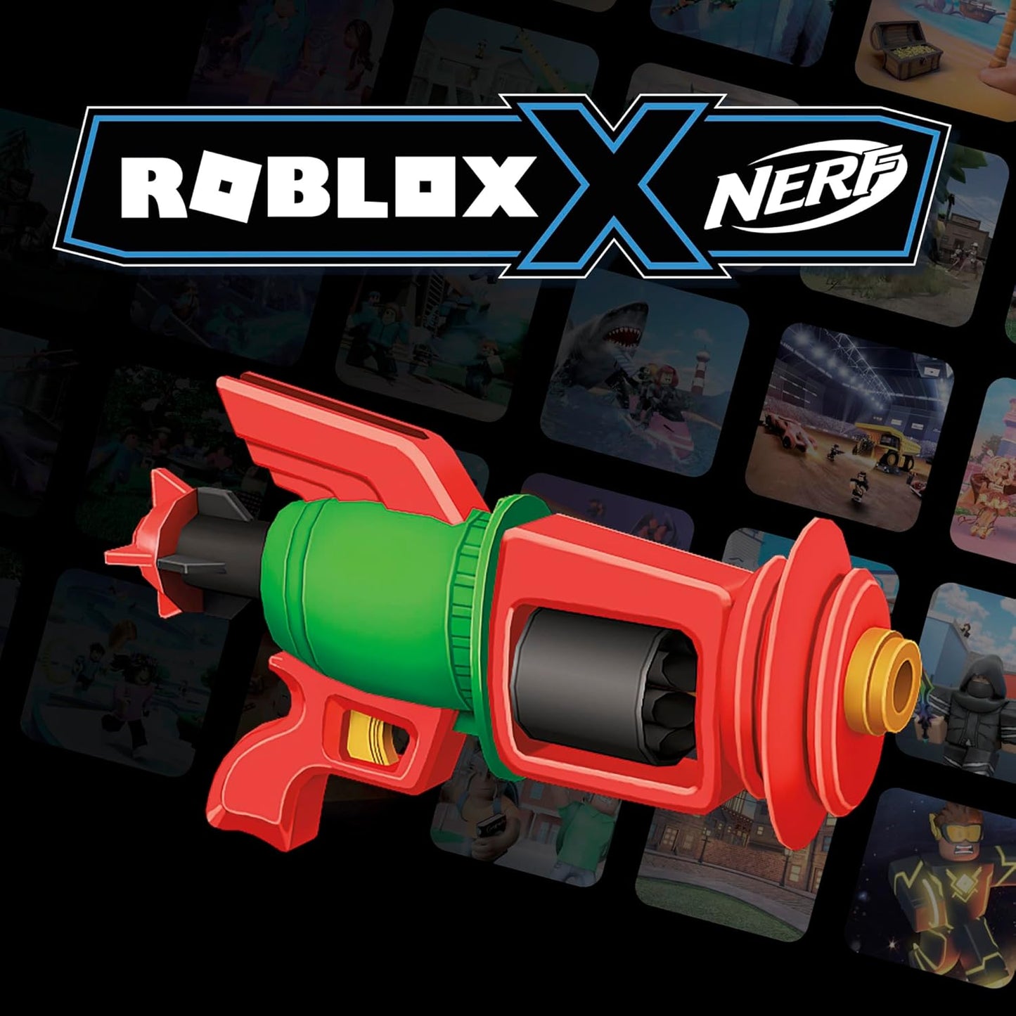 NERF Roblox construye un Barco para el Tesoro: Spacelock Ray Blaster