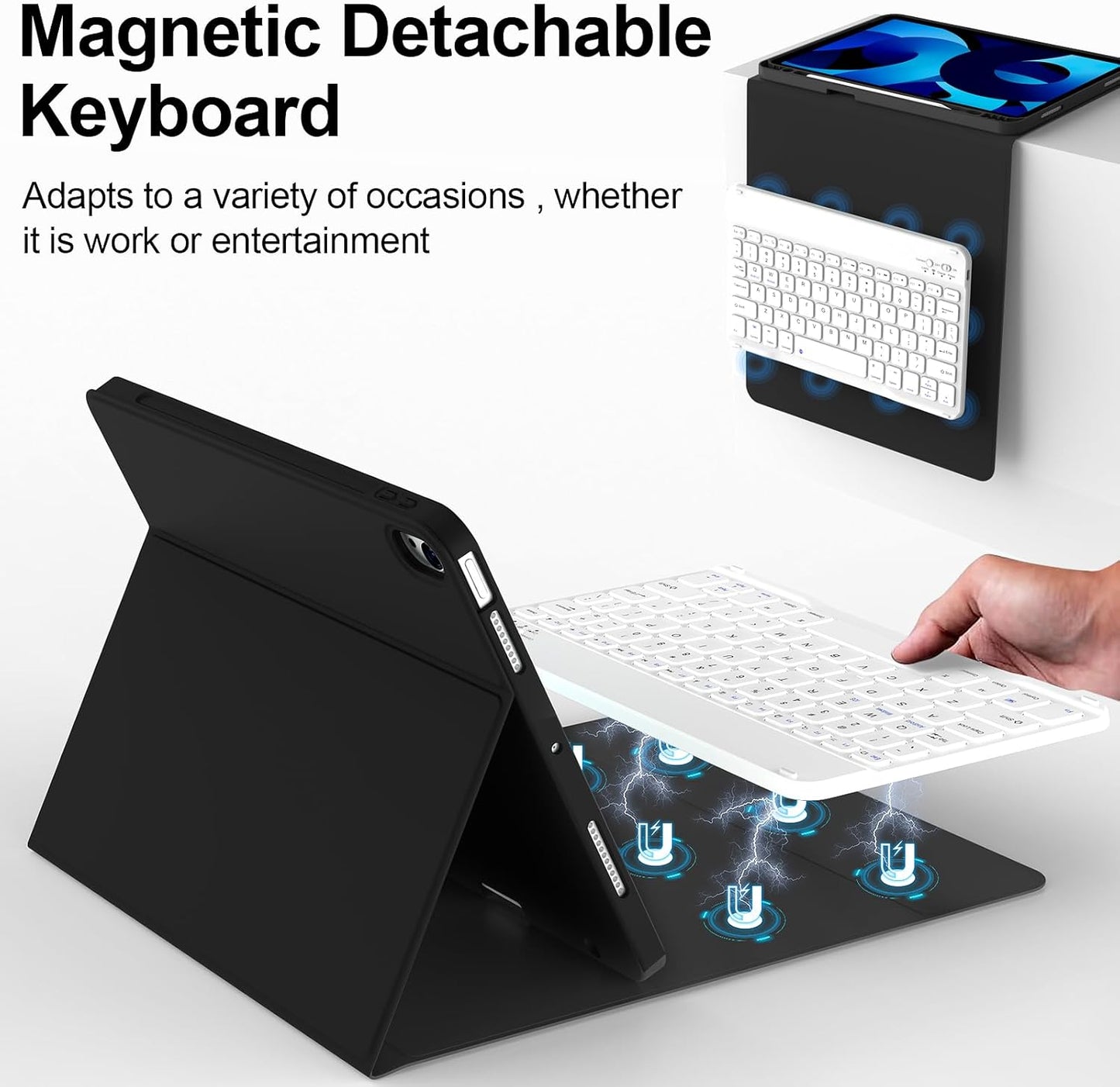 Funda con teclado para iPad Air 5/4 gen 10.9"