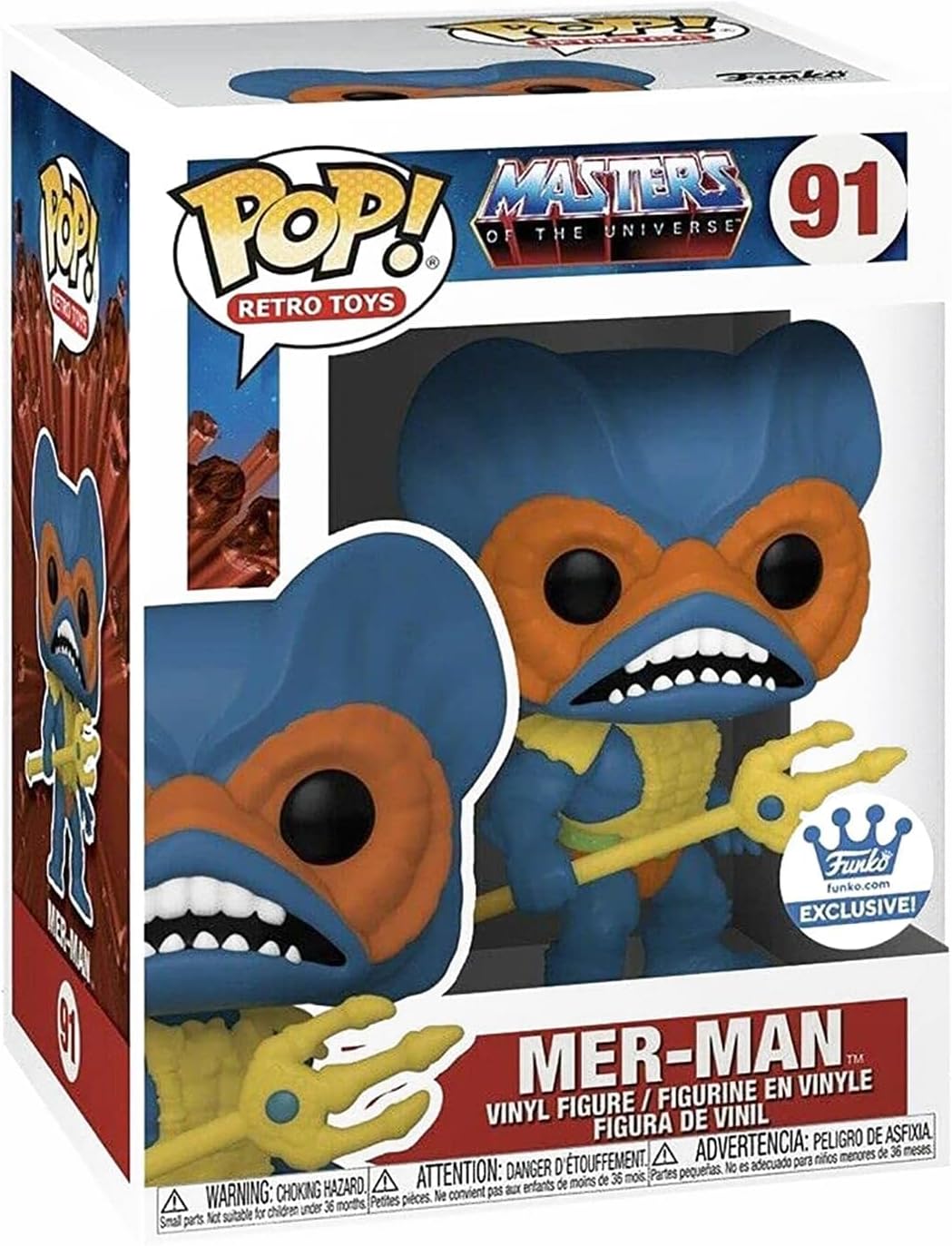Funko POP!: Masters of The Universe, Mer-man #91
