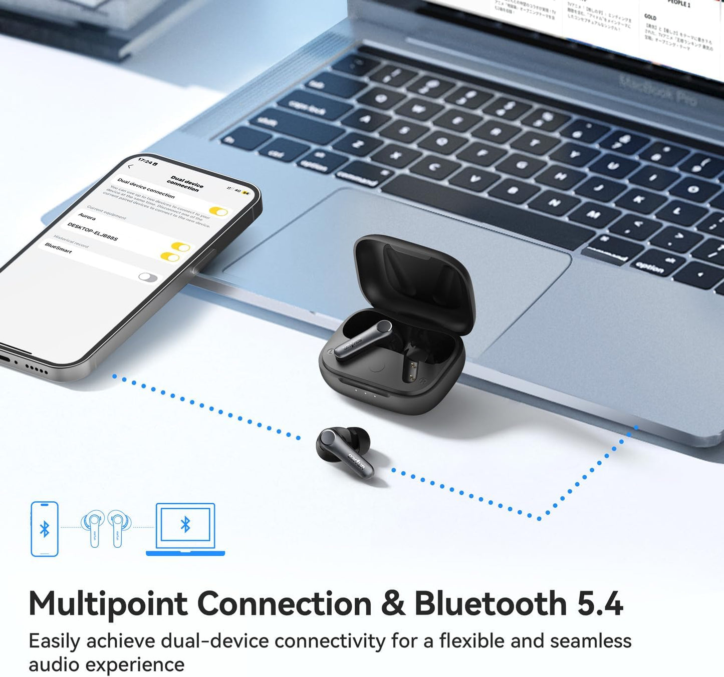 Audífonos Inalámbricos Earfun Air Pro 3