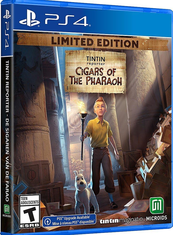 Tintín Reportero: Cigars of the pharaon, LE(PS4), (USADO)