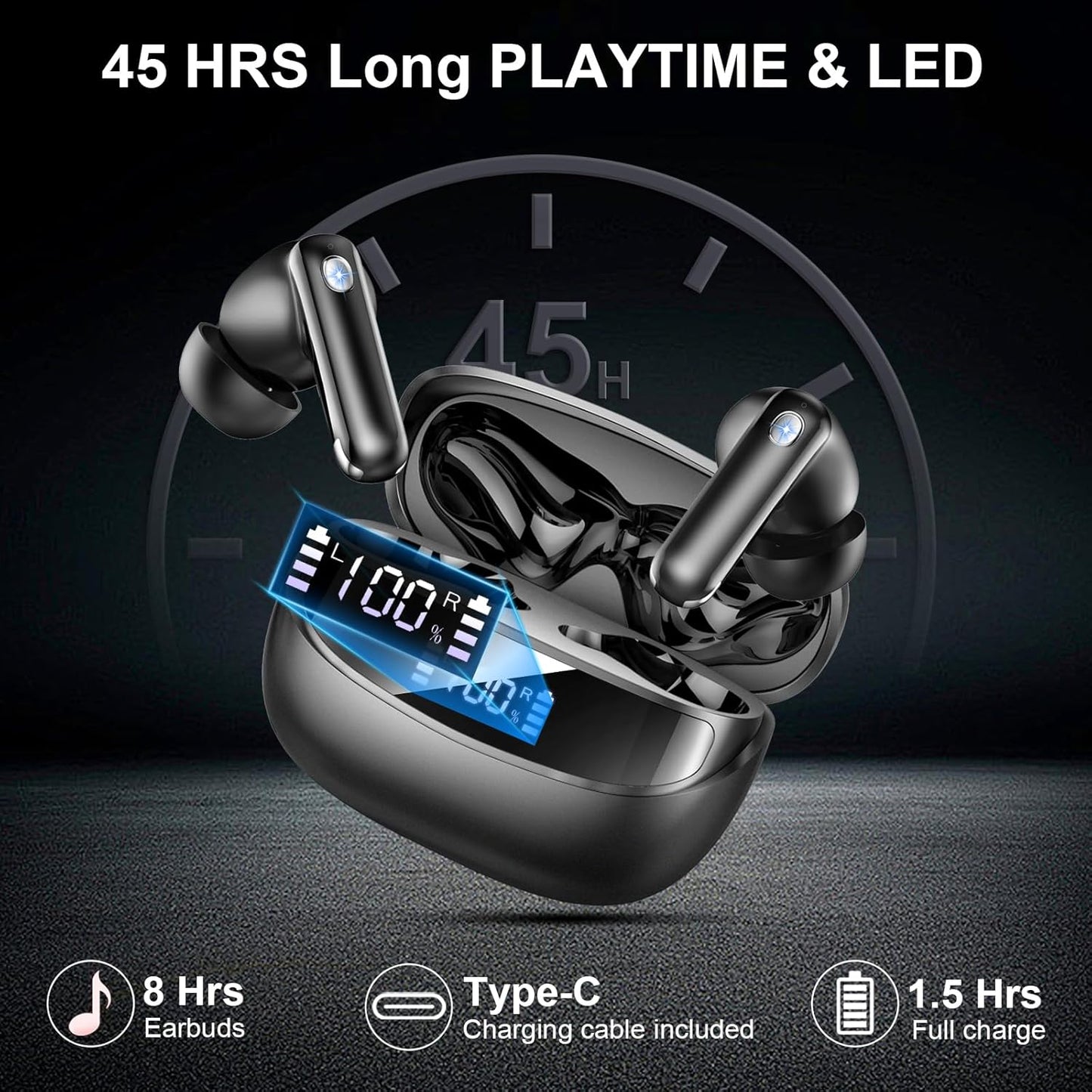 Auriculares inalámbricos, Bluetooth 5.4.