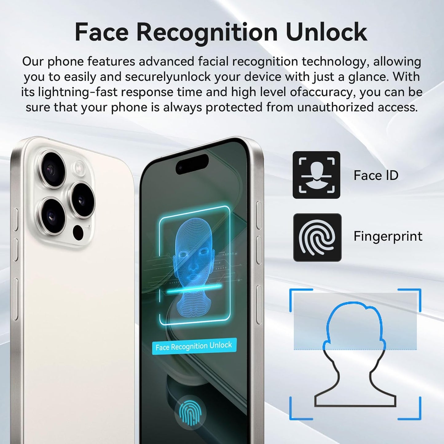 Celular con Android 13, 12G+512GB, desbloqueado, dual SIM. SUNSAMITO