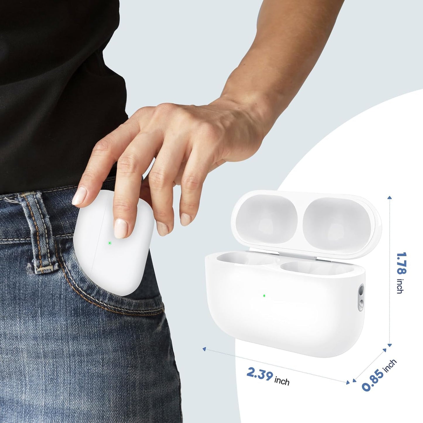 Estuche de carga AirPods Pro de 1.ª2.ª gen (USADO)