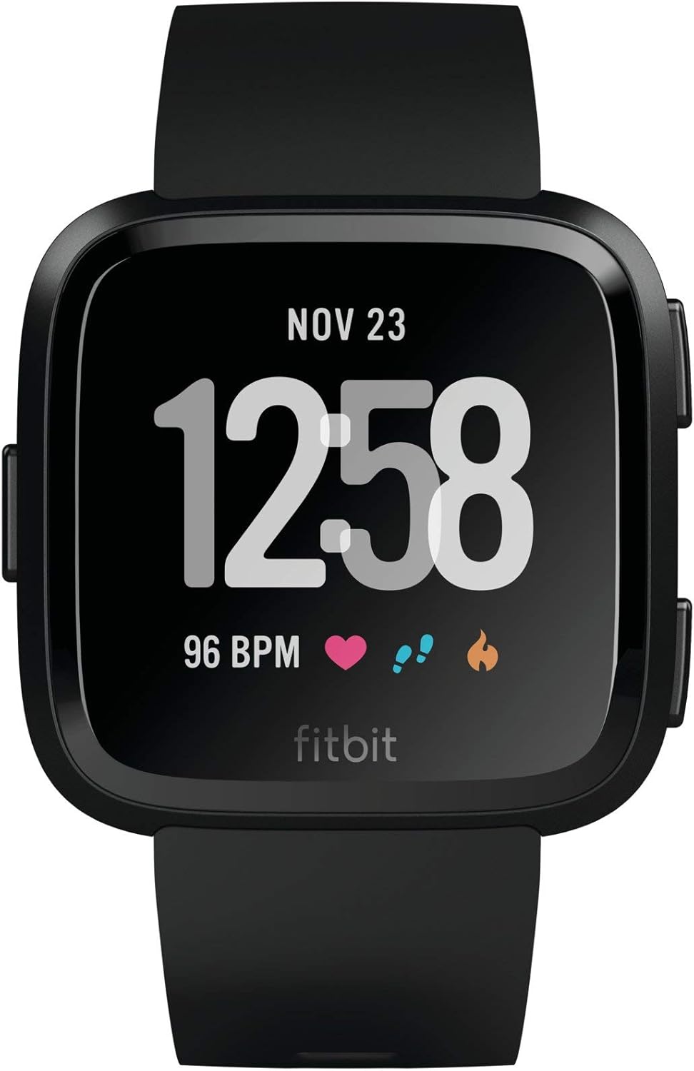 Fitbit Reloj Inteligente Versa, Aluminio Negro.(USADO)