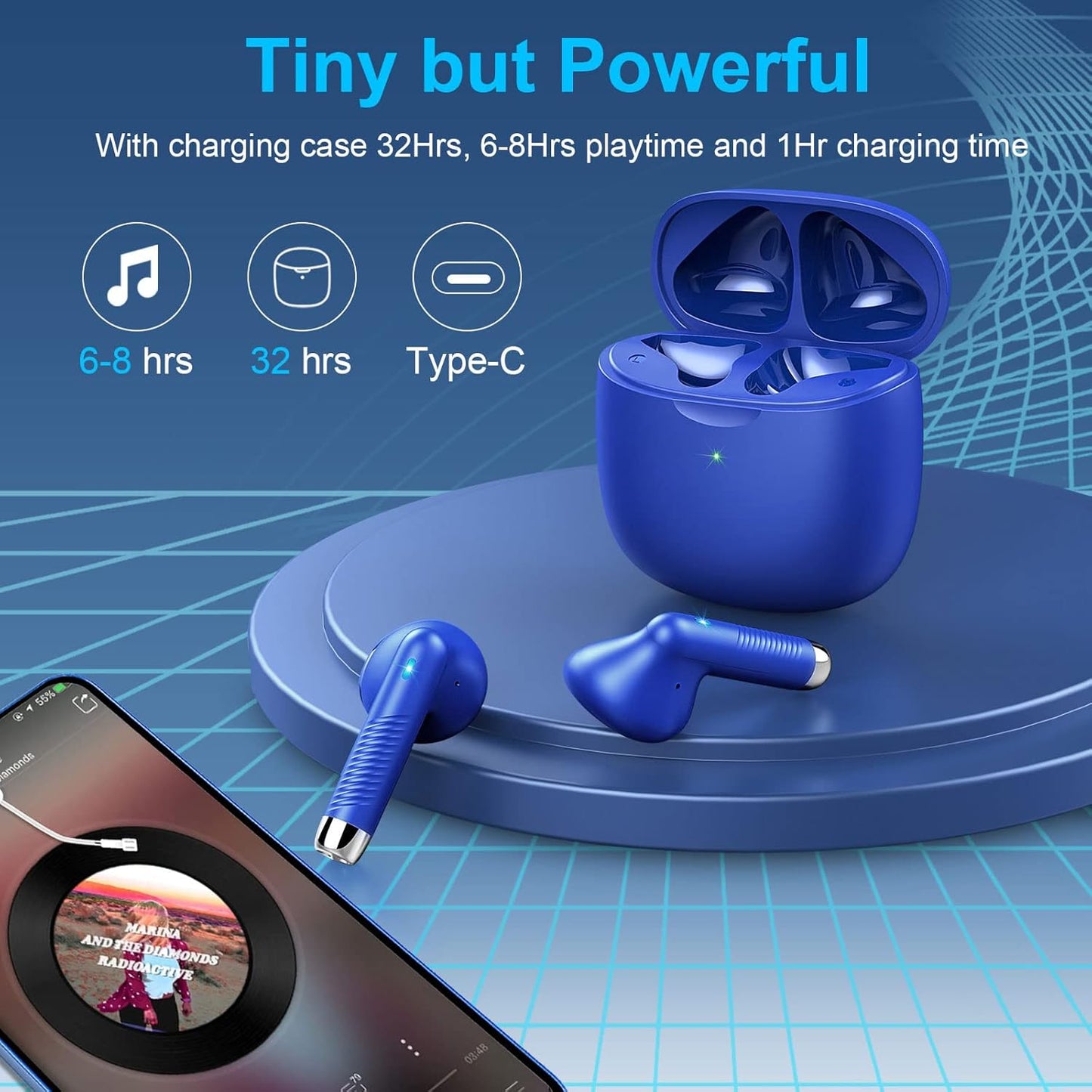 Jxrev J51 Auriculares Inalámbricos Bluetooth Estéreo Hi-fi