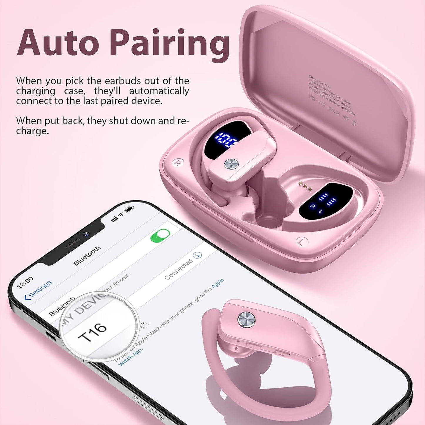 Auriculares inalámbricos Bluetooth BMANI.