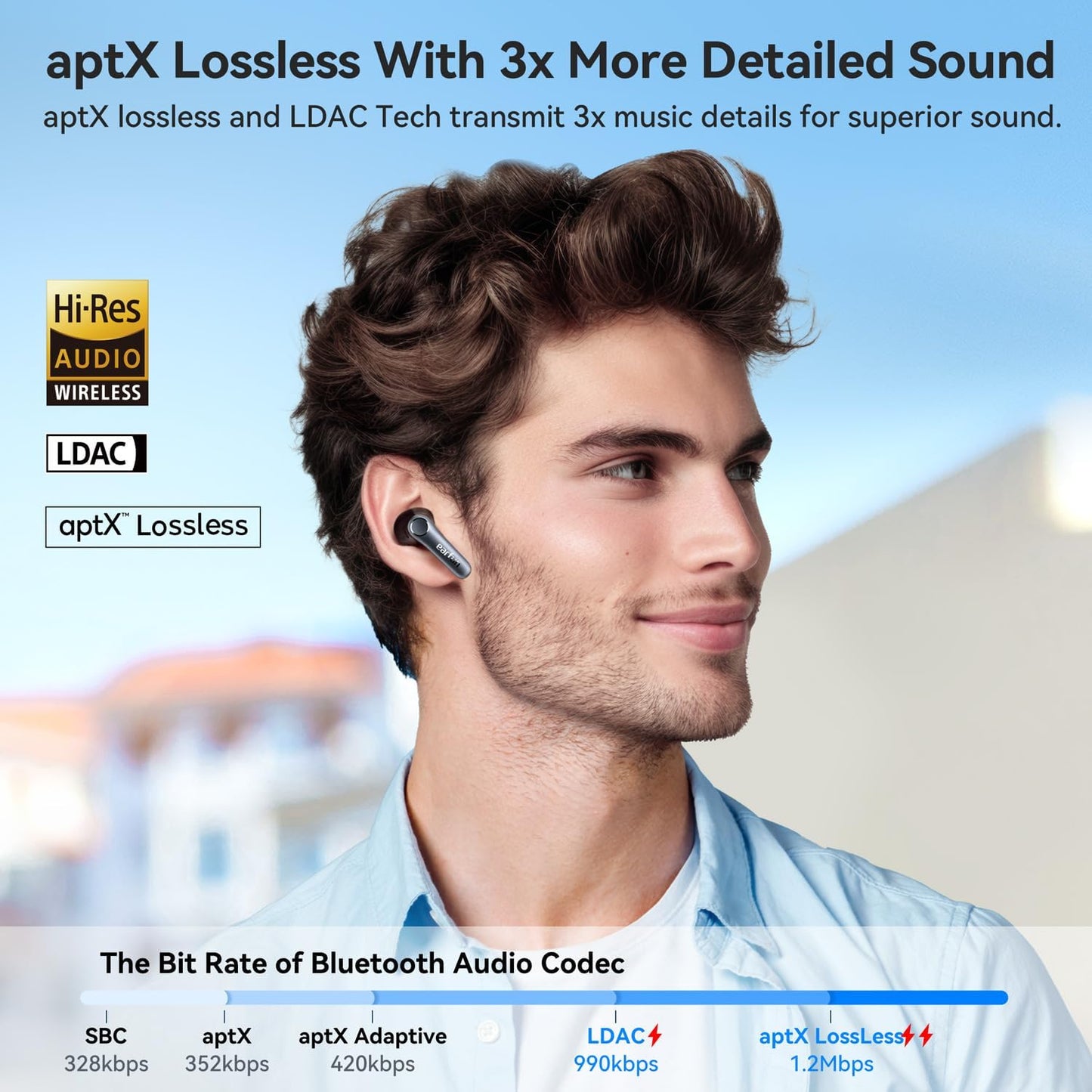 Audífonos Inalámbricos Earfun Air Pro 3