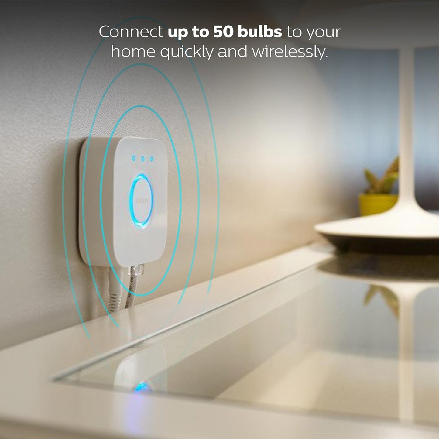 Philips Hue Bridge - puente para sistema de iluminación.