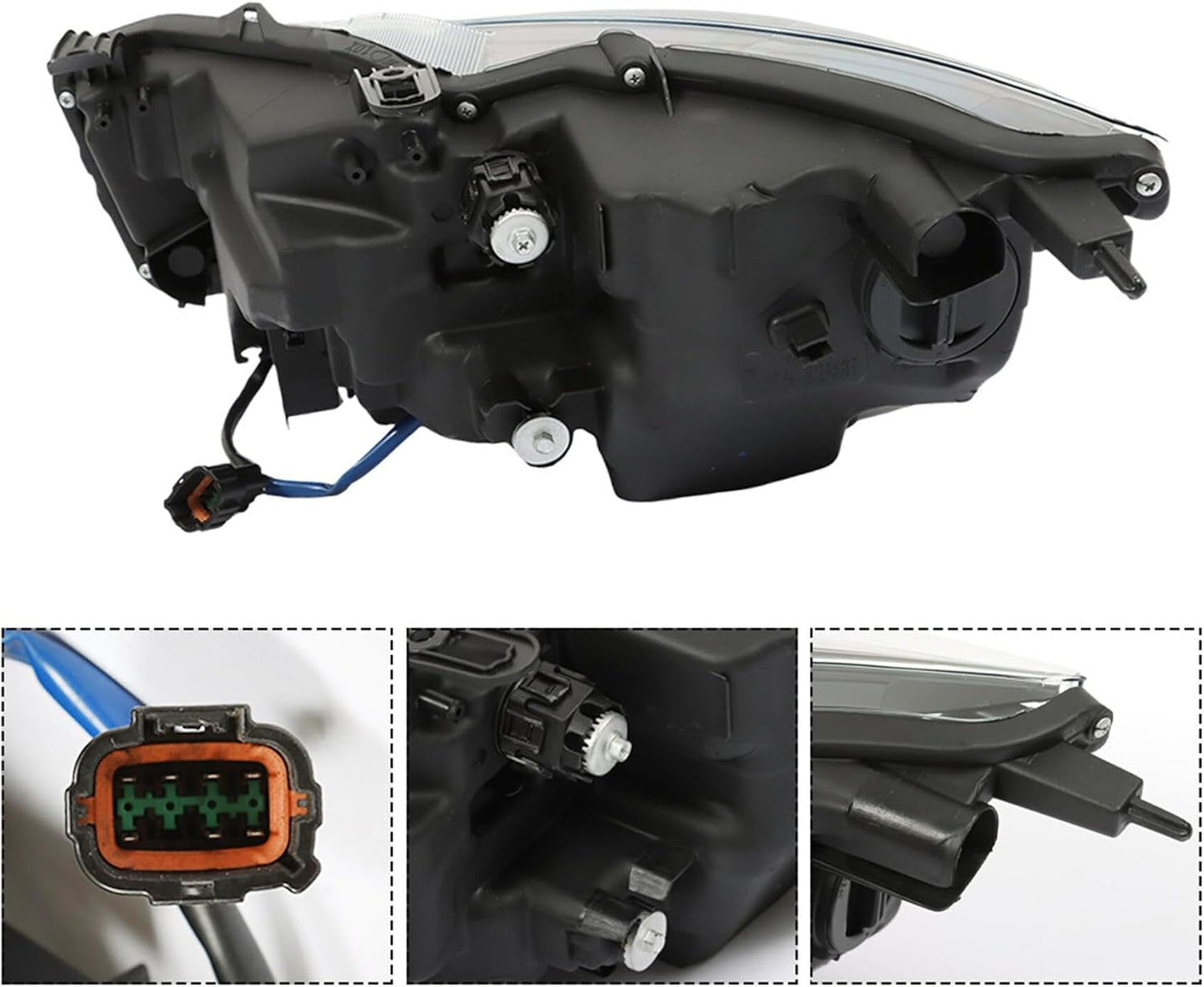 Faros delanteros de repuesto para Infiniti Q50 2014-2022 lado del pasajero