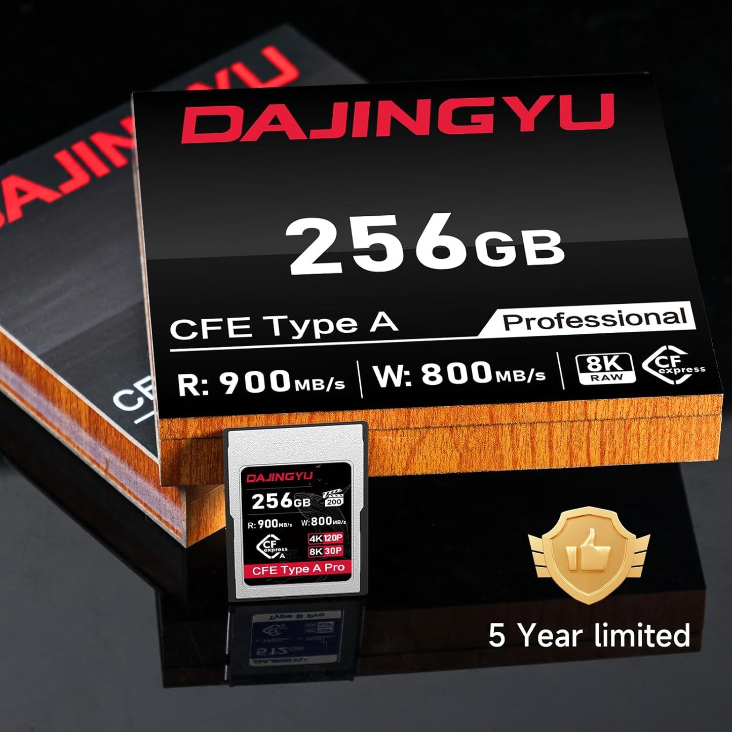 Tarjeta de memoria profesional CFE tipo A PRO, de 256 GB.