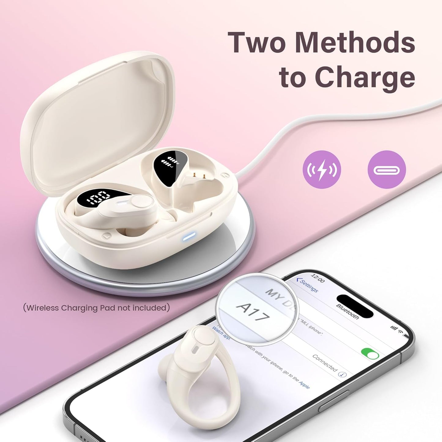 Auriculares inalámbricos Bluetooth Boloxa A17