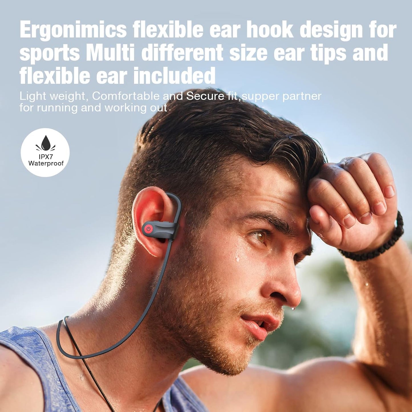Auriculares U18 inalámbricos con 16hrs de reproducción, impermeables