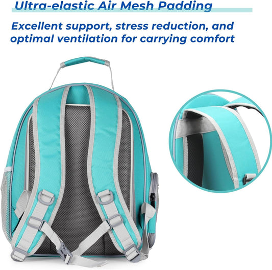 Mochila Transportadora Para Gatos, Lollimeow, Expandible USADO