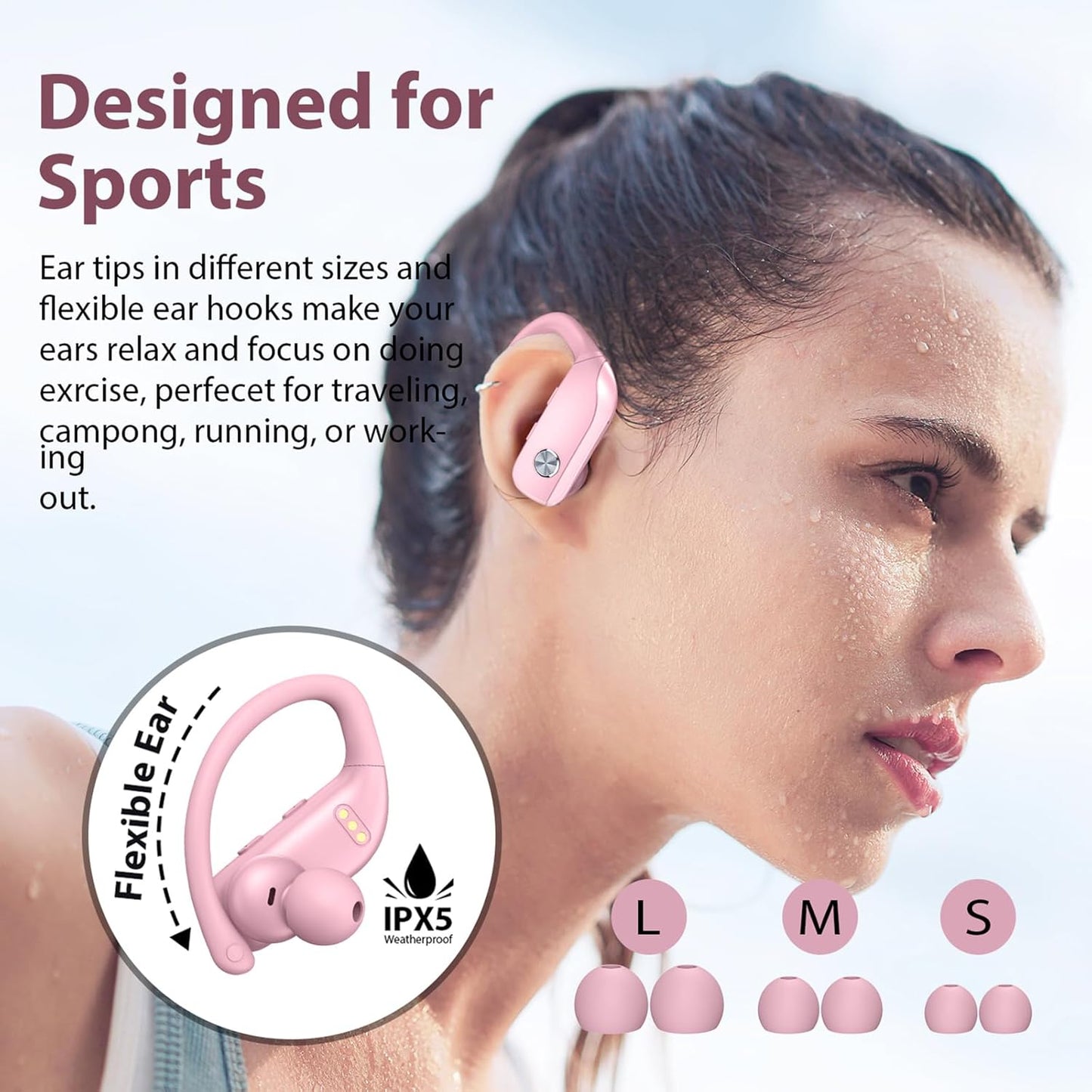 Auriculares inalámbricos Bluetooth BMANI.