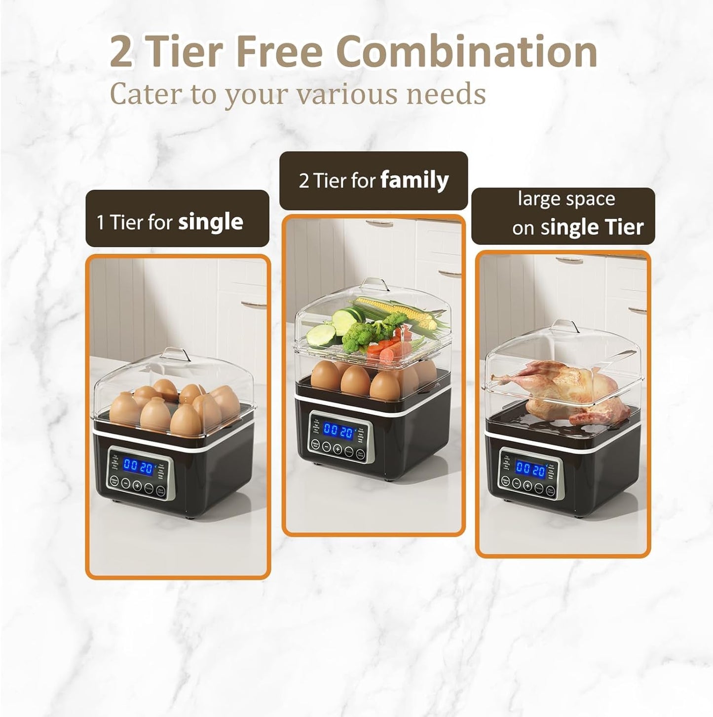 Vaporizador digital eléctrico de alimentos para cocinar. EVOLOOP