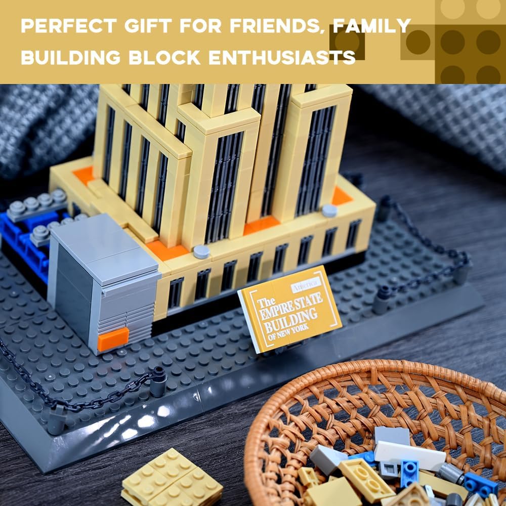 ArtorBricks Architectural Empire State Building Collection, armable.