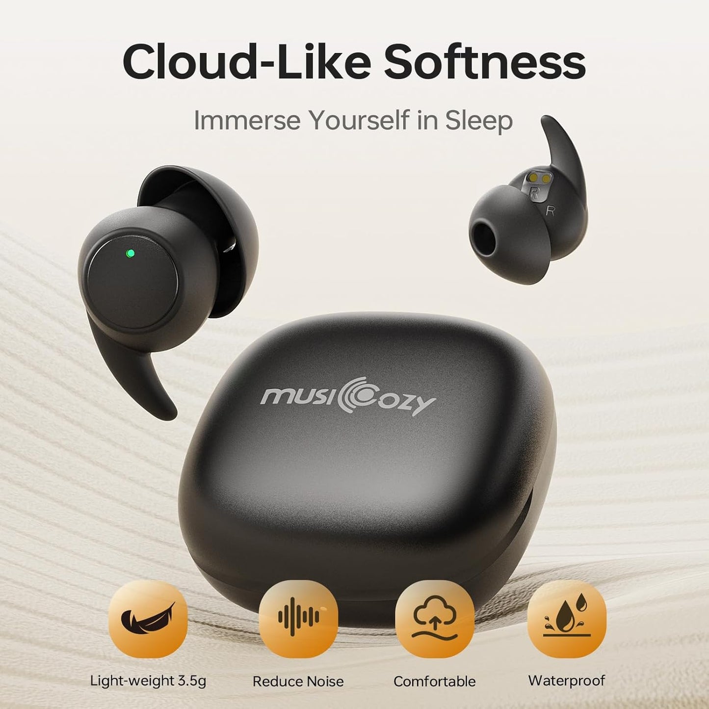 Auriculares inalámbricos MUSICOZY Bluetooth (USADO)