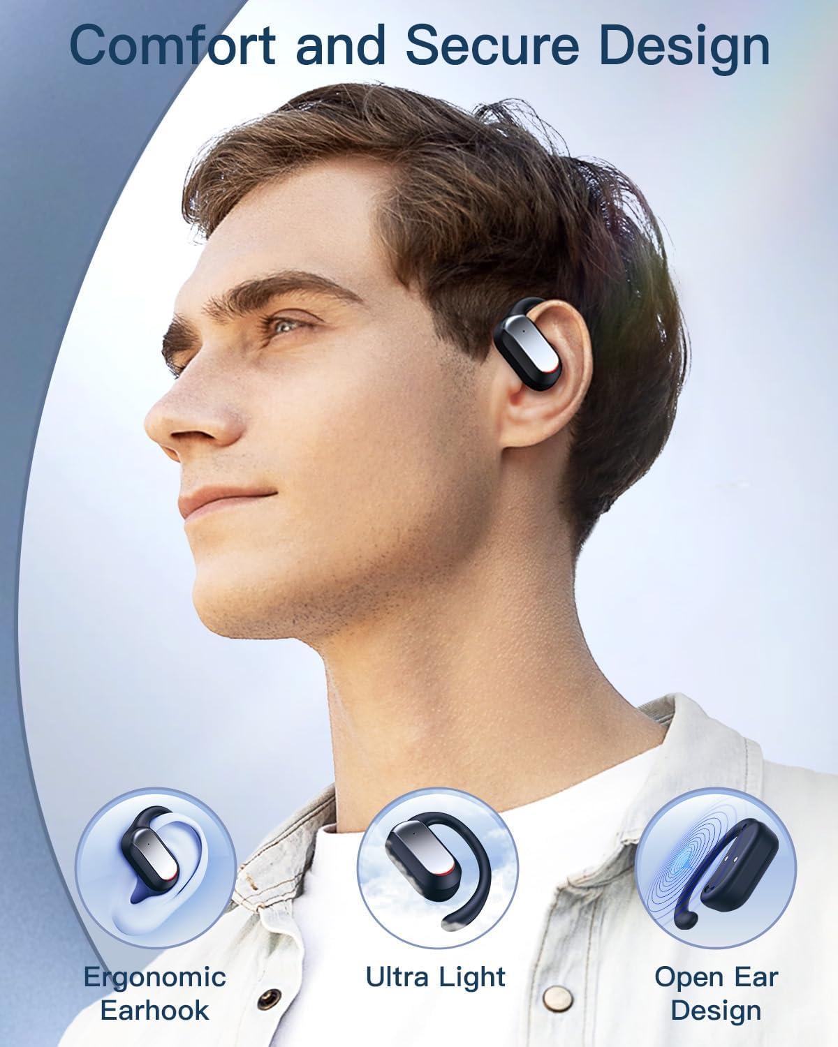 Auriculares Tagry S64 abiertos con Bluetooth 5.4