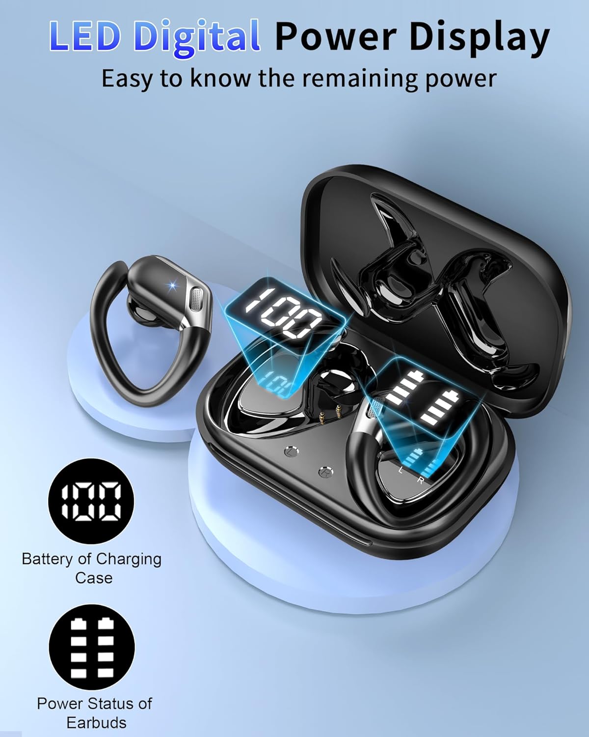 Auriculares inalámbricos Bluetooth Chalvh B01