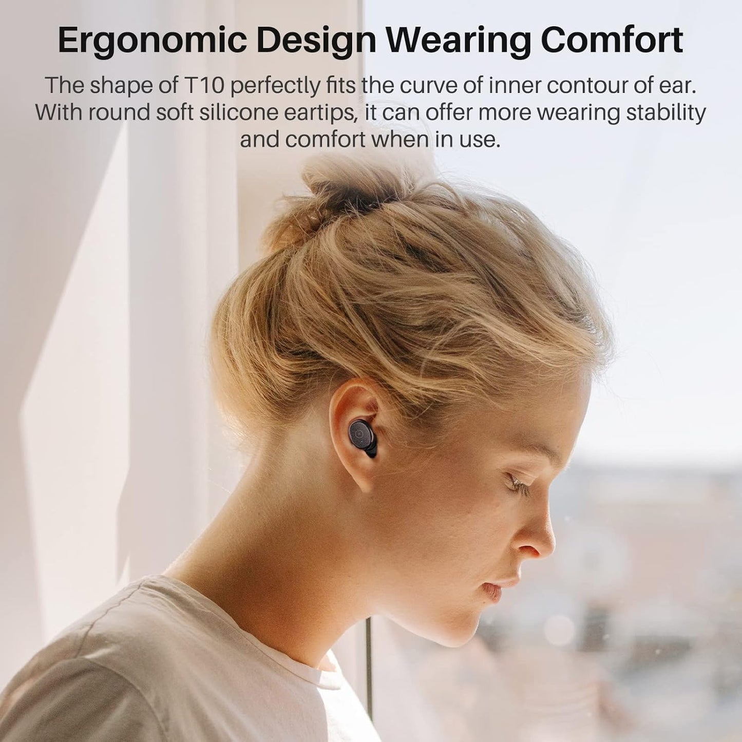 TOZO T10 - Auriculares inalámbricos Bluetooth